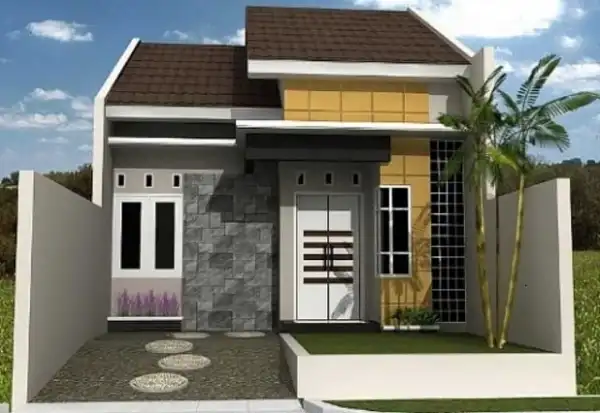 Desain rumah 5X10 1 lantai