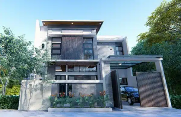 Desain Rumah 12x10 2 Lantai