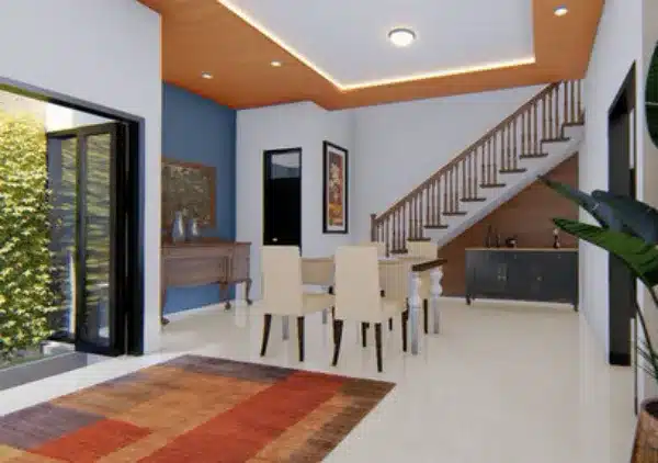 Interior untuk Desain Rumah 12x10