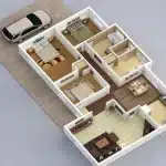 Denah Rumah 7x9 - Denah Impian Para Kaum Milenial