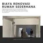Biaya Renovasi Rumah Sederhana: Hitung Budget & Tips Hemat