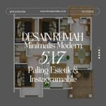Inspirasi Rumah Minimalis Modern 5x7 Paling Estetik & Instagramable
