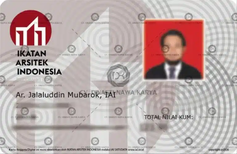 KTA IAI ikatan arsitek indonesia KTA IAI ikatan arsitek indonesia