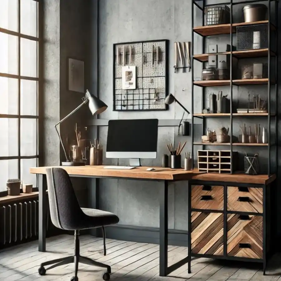 Penerapan Desain Interior Industrial per Ruangan